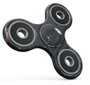 Vertical Blackwashed Woodgrain Full-Body Fidget Spinner Skin-Kit