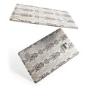 Vertical Neutral Royal Pattern - Premium Protective Decal Skin-Kit for the Apple Credit Card