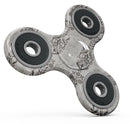 Vertical Neutral Royal Pattern Full-Body Fidget Spinner Skin-Kit