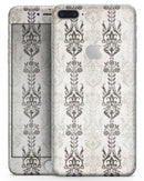 Vertical Neutral Royal Pattern - Skin-kit for the iPhone 8 or 8 Plus