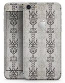 Vertical Neutral Royal Pattern - Skin-kit for the iPhone 8 or 8 Plus