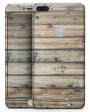 Vertical Planks of Light Woodrgrain - Skin-kit for the iPhone 8 or 8 Plus
