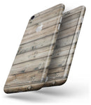 Vertical Planks of Light Woodrgrain - Skin-kit for the iPhone 8 or 8 Plus
