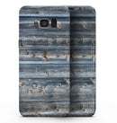 Vertical Planks of Wood - Samsung Galaxy S8 Full-Body Skin Kit