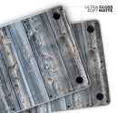 Vertical Planks of Wood - Skin Decal Wrap Kit Compatible with the Apple MacBook Pro, Pro with Touch Bar or Air (11", 12", 13", 15" & 16" - All Versions Available)