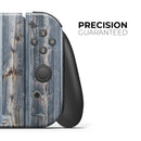 Vertical Planks of Wood // Skin Decal Wrap Kit for Nintendo Switch Console & Dock, Joy-Cons, Pro Controller, Lite, 3DS XL, 2DS XL, DSi, or Wii - Vinyl Skin Wrap for Nintendo Switch 2, OLED, Lite, Pro Controller, Wii & Classic Handhelds