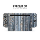 Vertical Planks of Wood // Skin Decal Wrap Kit for Nintendo Switch Console & Dock, Joy-Cons, Pro Controller, Lite, 3DS XL, 2DS XL, DSi, or Wii - Vinyl Skin Wrap for Nintendo Switch 2, OLED, Lite, Pro Controller, Wii & Classic Handhelds