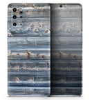 Vertical Planks of Wood - Premium Vinyl Skin Decal for Samsung Galaxy S25 Ultra, S24, S23, S22 & All Galaxy S Models