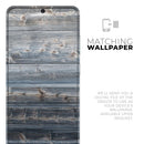 Vertical Planks of Wood - Premium Vinyl Skin Decal for Samsung Galaxy S25 Ultra, S24, S23, S22 & All Galaxy S Models