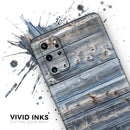 Vertical Planks of Wood - Premium Vinyl Skin Decal for Samsung Galaxy S25 Ultra, S24, S23, S22 & All Galaxy S Models