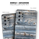 Vertical Planks of Wood - Premium Vinyl Skin Decal for Samsung Galaxy S25 Ultra, S24, S23, S22 & All Galaxy S Models
