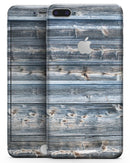 Vertical Planks of Wood - Skin-kit for the iPhone 8 or 8 Plus
