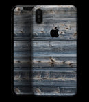 Vertical Planks of Wood - iPhone XS MAX, XS/X, 8/8+, 7/7+, 5/5S/SE Skin-Kit (All iPhones Available)