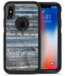 Vertical Planks of Wood - iPhone X OtterBox Case & Skin Kits