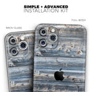 Vertical Planks of Wood - Protective Skin Wrap & Decal – Compatible with iPhone SE to iPhone 17 Pro Max (All Models)