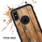 Vertical Raw Aged Wood Planks - Skin Kit for the iPhone OtterBox Cases