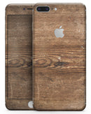 Vertical Weathered Woodgrain - Skin-kit for the iPhone 8 or 8 Plus