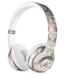 Verticle Black and White Damask Pattern Full-Body Skin Kit for the Beats by Dre Solo 3 Wireless Headphones