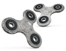Verticle Black and White Damask Pattern Full-Body Fidget Spinner Skin-Kit
