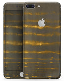 Verticle Golden Wire - Skin-kit for the iPhone 8 or 8 Plus