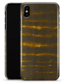 Verticle Golden Wire - iPhone X Clipit Case
