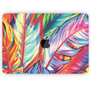 Vibrant Colorful Feathers - Skin Decal Wrap Kit Compatible with the Apple MacBook Pro, Pro with Touch Bar or Air (11", 12", 13", 15" & 16" - All Versions Available)