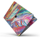 Vibrant Colorful Feathers - Skin Decal Wrap Kit Compatible with the Apple MacBook Pro, Pro with Touch Bar or Air (11", 12", 13", 15" & 16" - All Versions Available)
