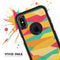 Vibrant Bright Colored Connect Pattern - Skin Kit for the iPhone OtterBox Cases