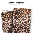 Vibrant Cheetah Animal Print V3 - Premium Vinyl Skin Decal for Samsung Galaxy S25 Ultra, S24, S23, S22 & All Galaxy S Models