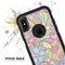 Vibrant Color Floral Pattern - Skin Kit for the iPhone OtterBox Cases