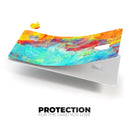 Vibrant Colored Messy Painted Canvas - Premium Protective Decal Skin-Kit for the Apple Credit Card
