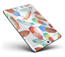 Vibrant Colorful Brushed Feathers - iPad Pro 97 - View 7.jpg