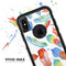 Vibrant Colorful Brushed Feathers - Skin Kit for the iPhone OtterBox Cases