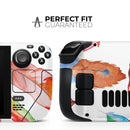 Vibrant Colorful Brushed Feathers // Vinyl Skin Wrap for Steam Deck OLED & Steam Deck (LCD) — Soft Matte or Ultra Gloss