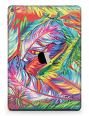 Vibrant Colorful Feathers - iPad Pro 97 - View 3.jpg