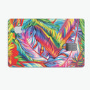 Vibrant Colorful Feathers - Premium Protective Decal Skin-Kit for the Apple Credit Card