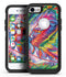 Vibrant Colorful Feathers - iPhone 7 or 7 Plus Commuter Case Skin Kit