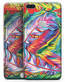 Vibrant Colorful Feathers - Skin-kit for the iPhone 8 or 8 Plus