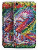Vibrant Colorful Feathers - Skin-kit for the iPhone 8 or 8 Plus