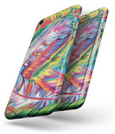 Vibrant Colorful Feathers - Skin-kit for the iPhone 8 or 8 Plus