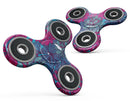 Vibrant Colorful Floral Sprouts Full-Body Fidget Spinner Skin-Kit