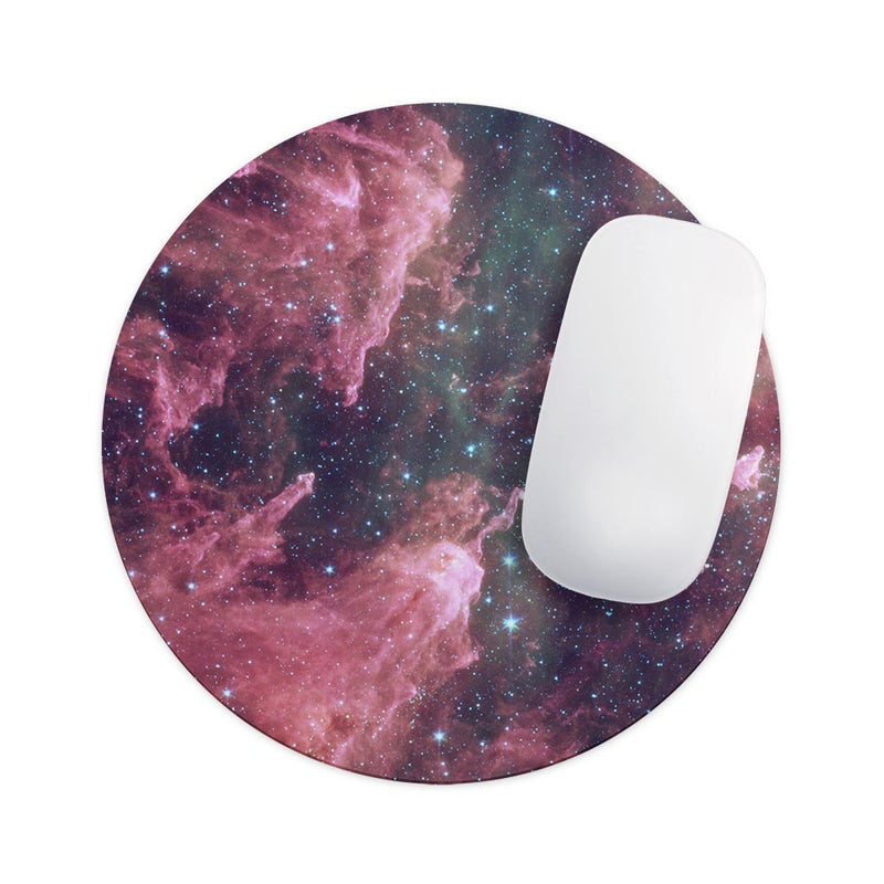 Vibrant Deep Space// WaterProof Rubber Foam Backed Anti-Slip Mouse Pad for Home Work Office or Gaming Computer Desk
