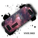 Vibrant Deep Space // Full Body Skin Decal Wrap Kit for the Steam Deck handheld gaming computer