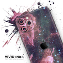 Vibrant Deep Space - Protective Skin Wrap & Decal – Compatible with iPhone SE to iPhone 17 Pro Max (All Models)