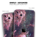 Vibrant Deep Space - Protective Skin Wrap & Decal – Compatible with iPhone SE to iPhone 17 Pro Max (All Models)