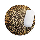 Vibrant Leopard Print V23// WaterProof Rubber Foam Backed Anti-Slip Mouse Pad for Home Work Office or Gaming Computer Desk