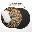Vibrant Leopard Print V23// WaterProof Rubber Foam Backed Anti-Slip Mouse Pad for Home Work Office or Gaming Computer Desk