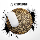 Vibrant Leopard Print V23// WaterProof Rubber Foam Backed Anti-Slip Mouse Pad for Home Work Office or Gaming Computer Desk