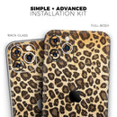 Vibrant Leopard Print V23 - Protective Skin Wrap & Decal – Compatible with iPhone SE to iPhone 17 Pro Max (All Models)