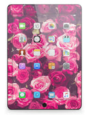 Vibrant Pink Vintage Rose Field - iPad Pro 97 - View 8.jpg